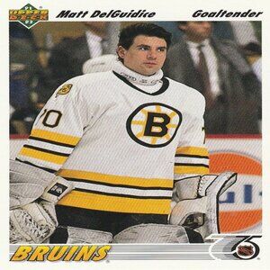 Matt DelGuidice - 1991 Upper Deck Hockey Card